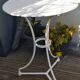 Wrought iron table