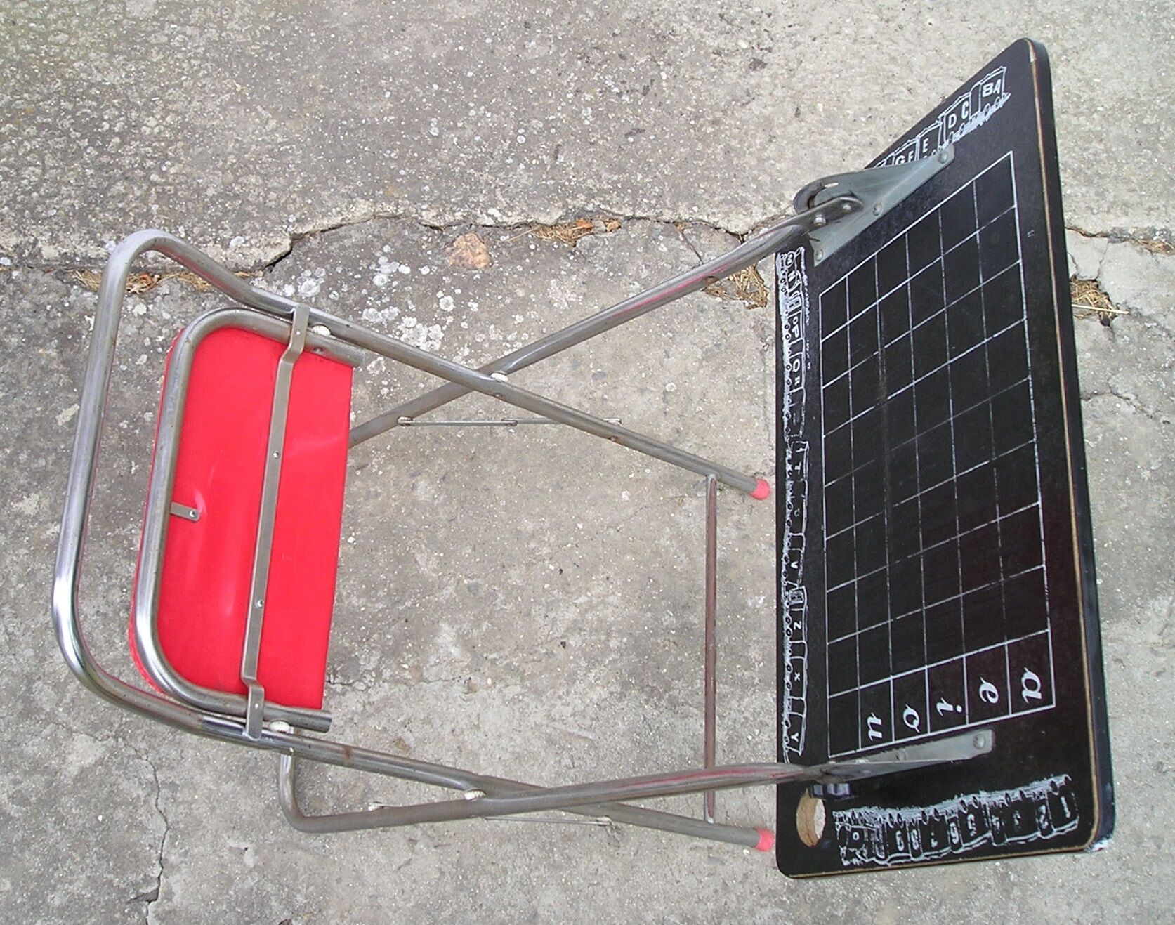Children's folding desk from the 60