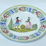 Assiette plate HB Henriot