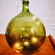 Dame jeanne ronde en verre soufflé 10 litres