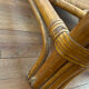 Vintage bamboo and rattan table