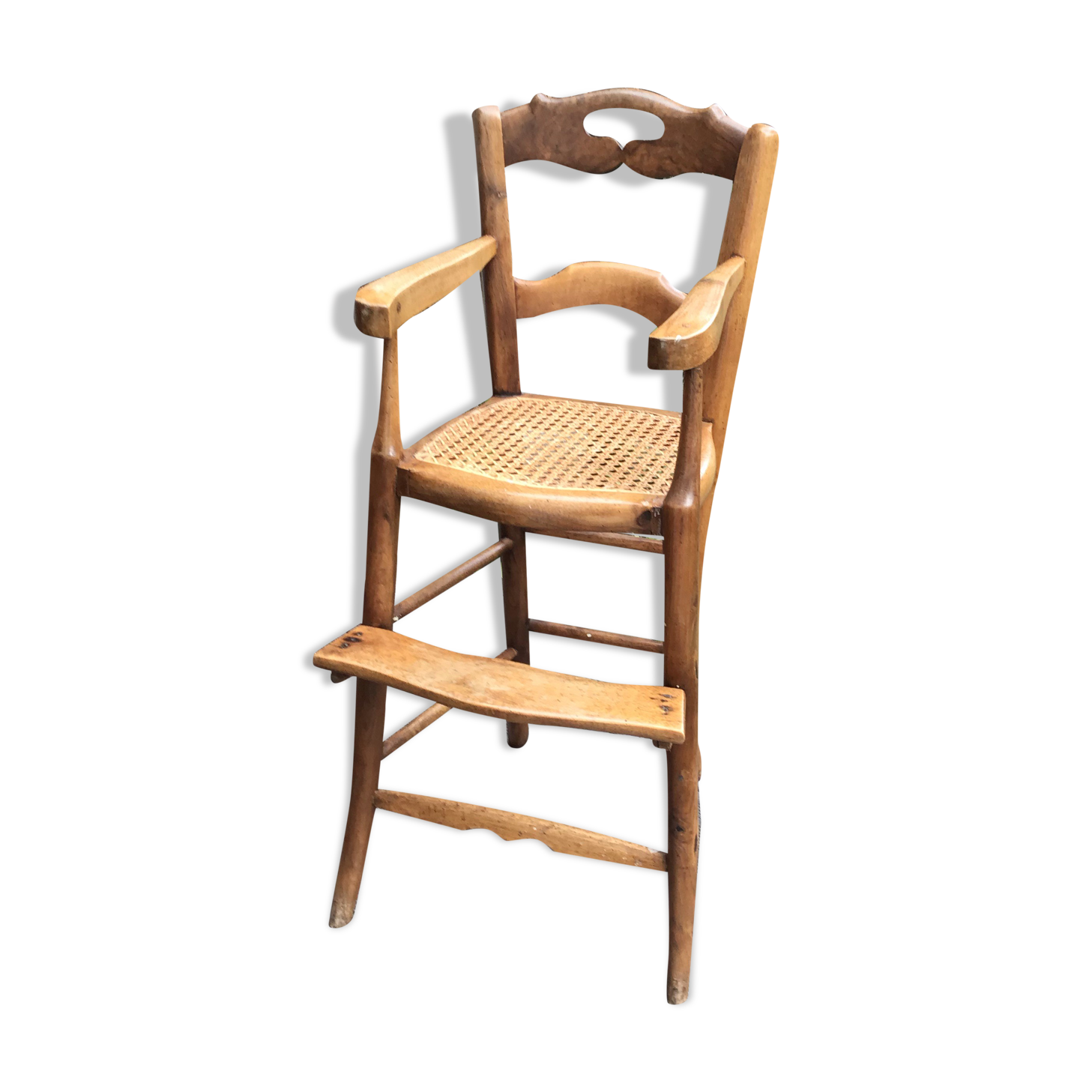 Chaise haute bébé vintage