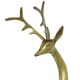 Large vintage brass deer statue sculpture art deco style christmas