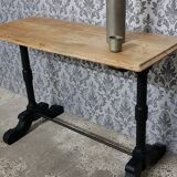Wooden console table