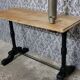 Wooden console table