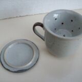 Sandstone herbal tea with its infuser