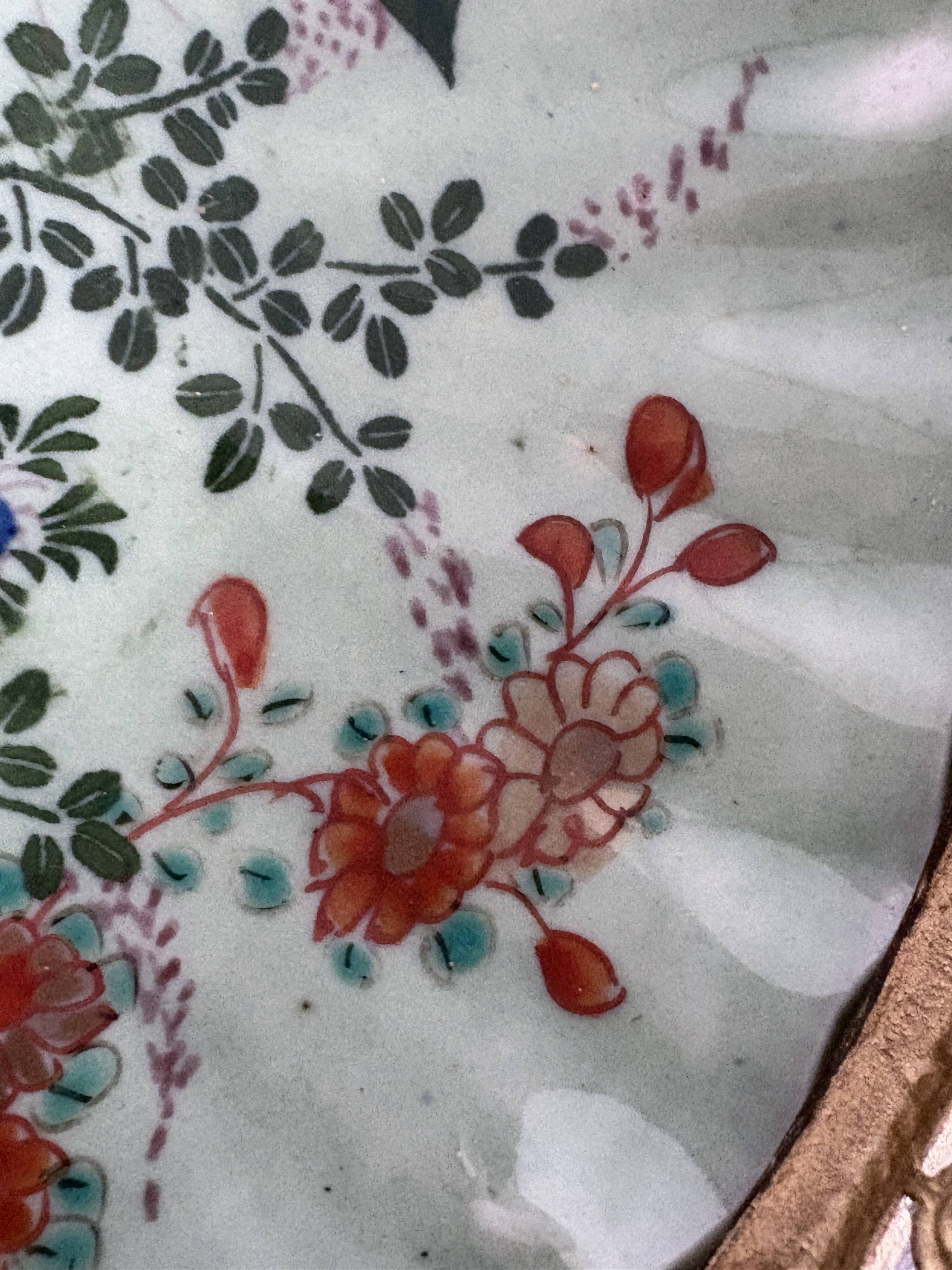 Antique celadon porcelain bowl mounted in gilded bronze, 19th century.