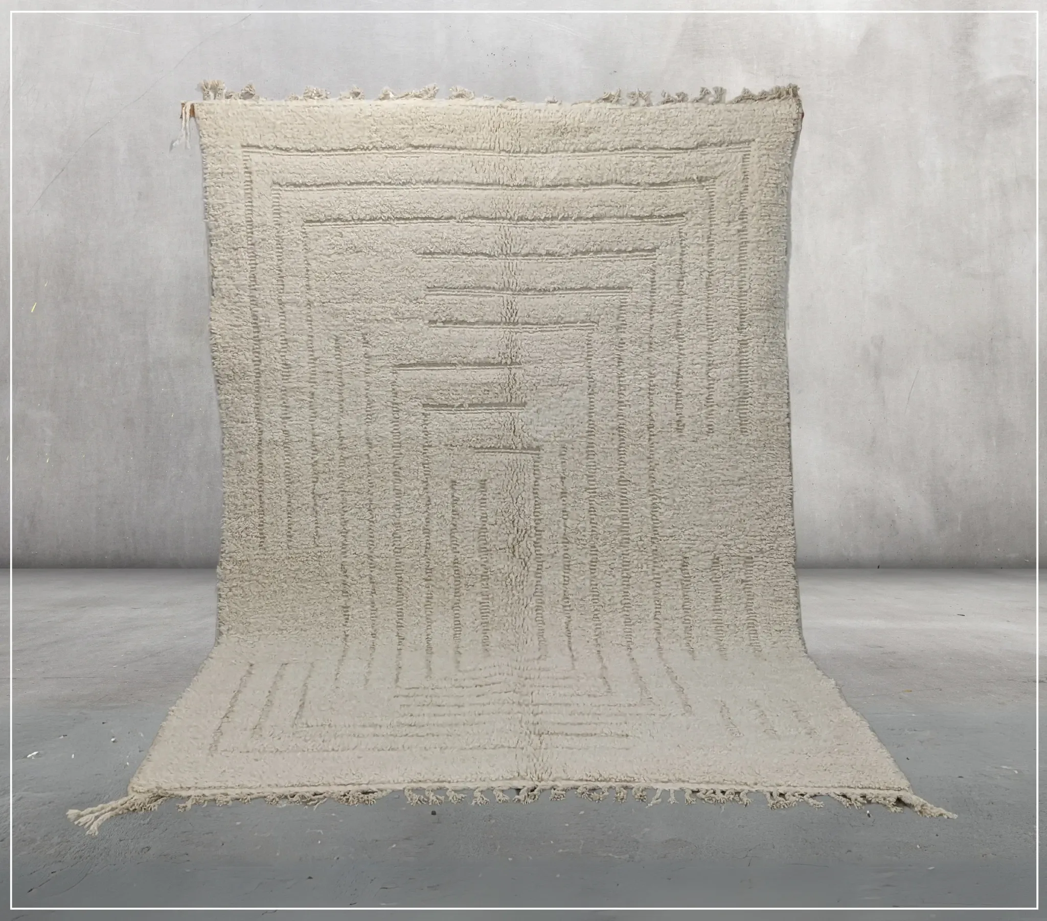 Large Beni Ouarain rug, 295 x 195 cm, G-211