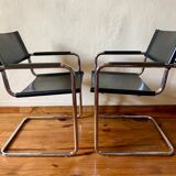 Beautiful set of (2) MG5 chairs by Matteo Grassi