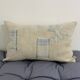 Handmade cushion in vintage fabric, Kilim style - Double-sided