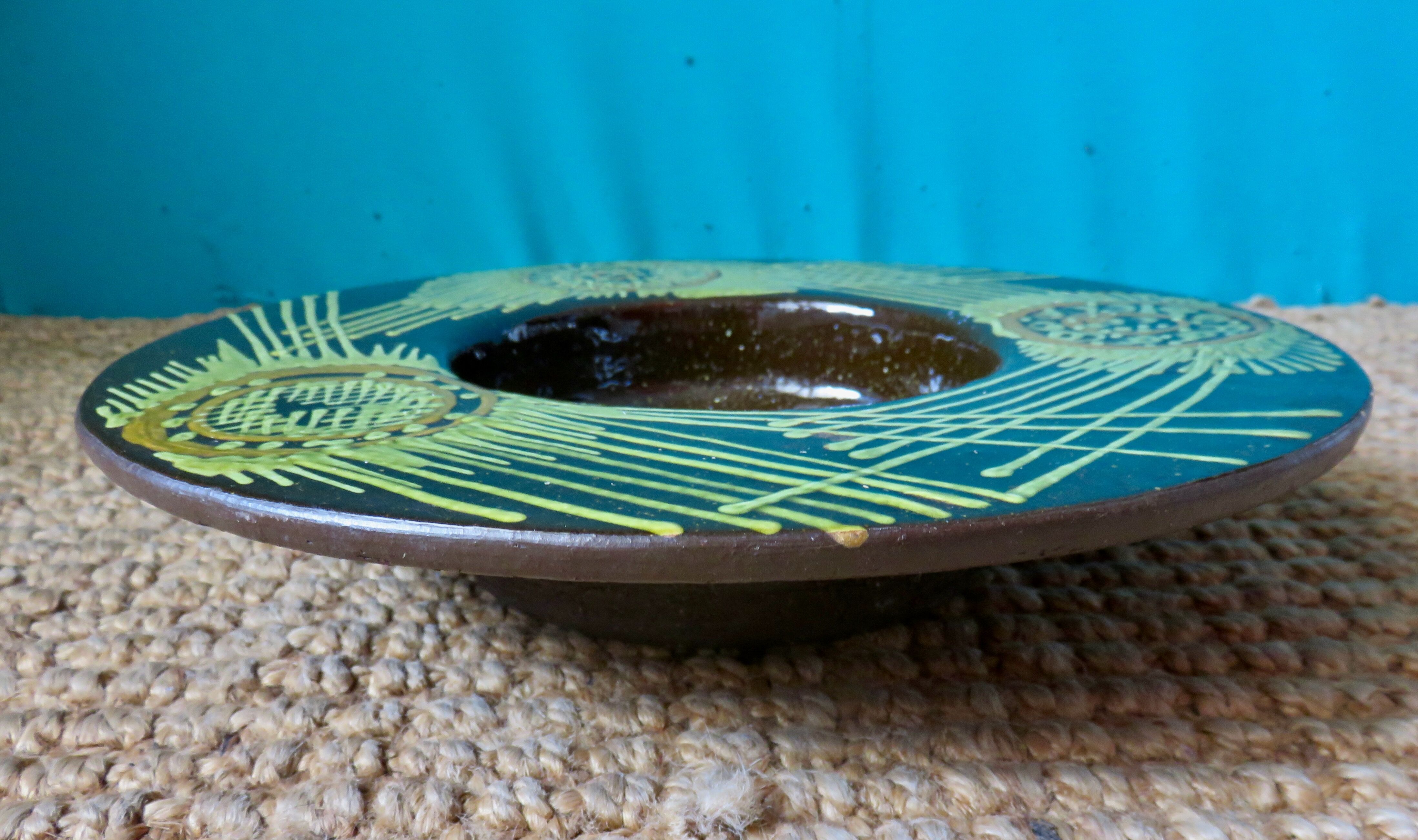 Hollow sandstone dish by Olle Alberius, Sweden 1965