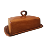 Vintage ceramic butter maker Saint Clément, France, 70s