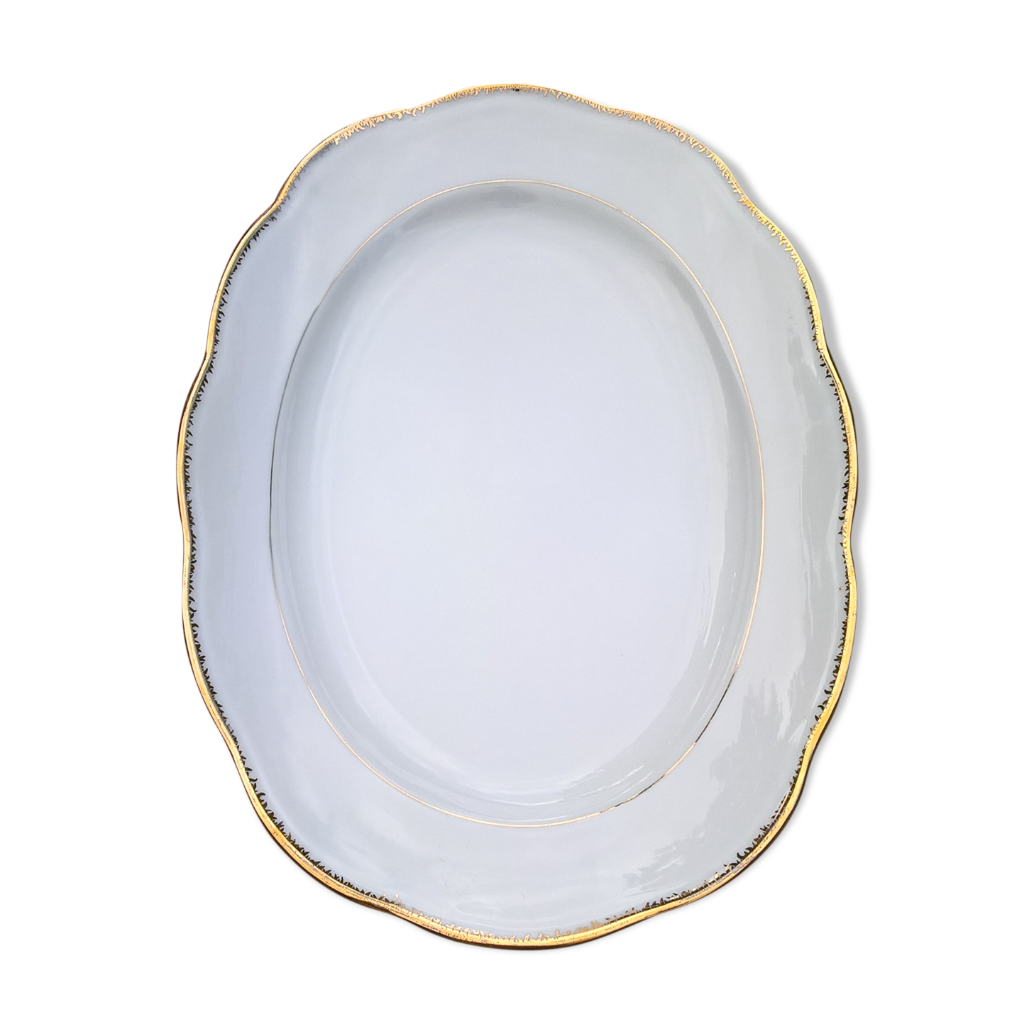 Porcelain serving dish S.F.P. French Porcelain Company