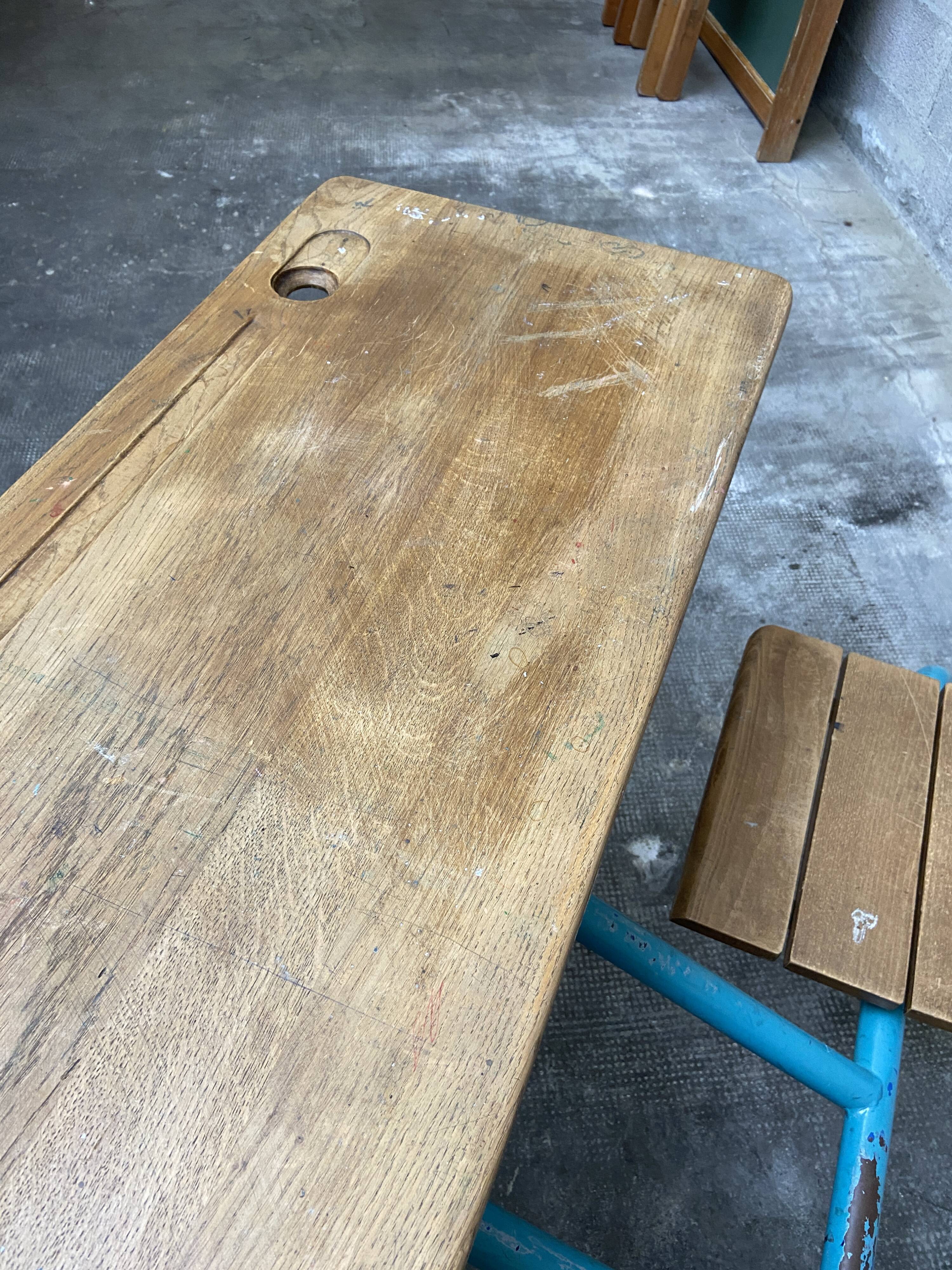Vintage school desk desk
