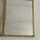 Antique Triptych Mirror