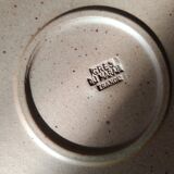 6 Vintage Grès du Marais dessert plates