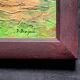 Pair of post-impressionist paintings signed BERJONNEAU, oil on cardboard.