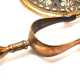 Serviteur a cheminée en bronze