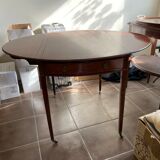 English style side table, with flaps