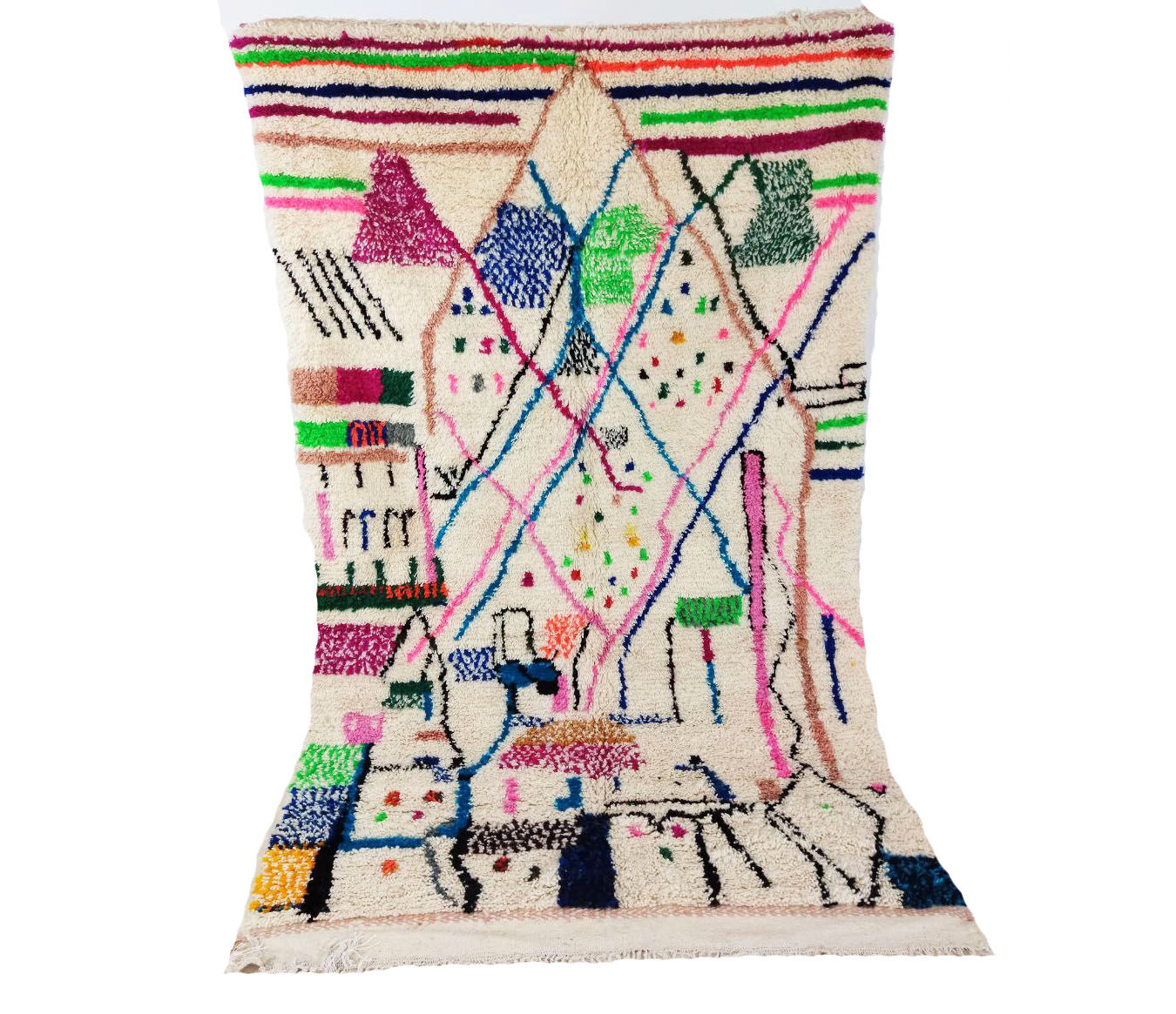 Moroccan Berber Carpet 252x155cm