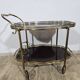 Luxurious bar cart,Maison Jansen, Hollywood Regency, France, 1950s/70s