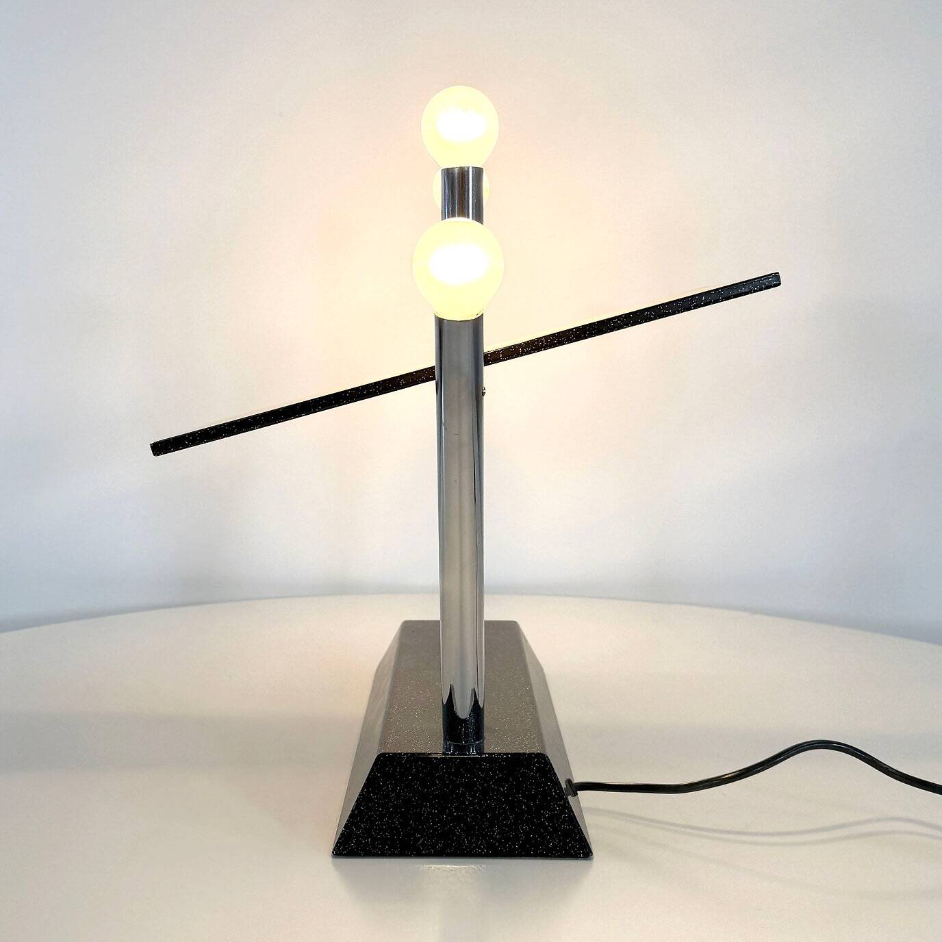 "Yucca" table mirror by Anna Anselmi for Bieffeplast, 1980