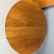 Hans J. Wegner round PP70 extendable dining table for Andreas Tuck, Denmark 1970