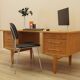Oak desk, Danish design, 1960s, designer: Henning Kjærnulf