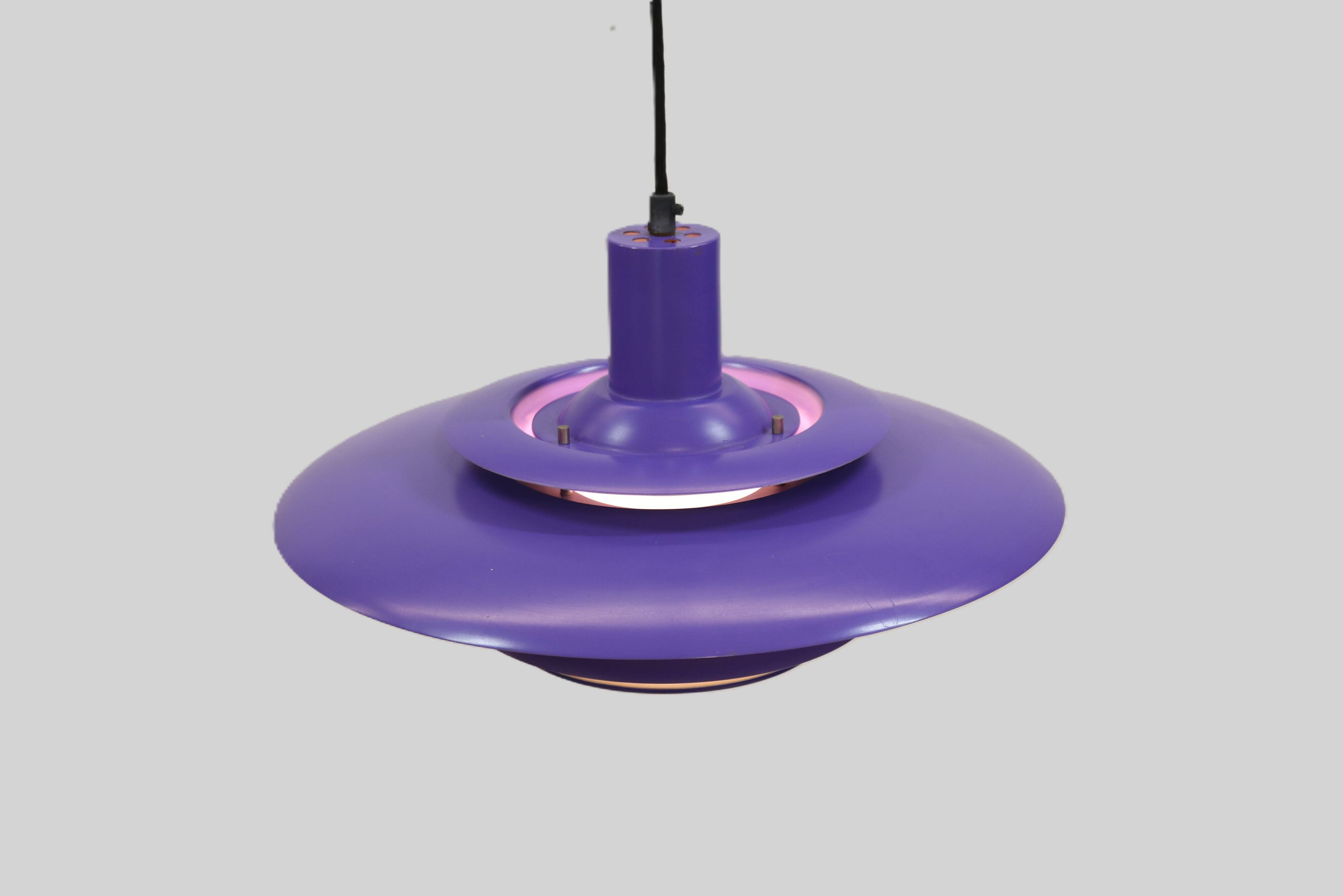 Old Swedish design lamp by Teknika - rare - Sweden 70s