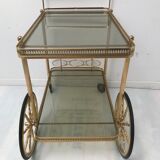 Golden vintage rolling service