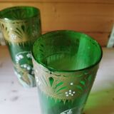 Lot of enameled vases