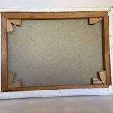 Painting bouquet of flowers oil on canvas signed