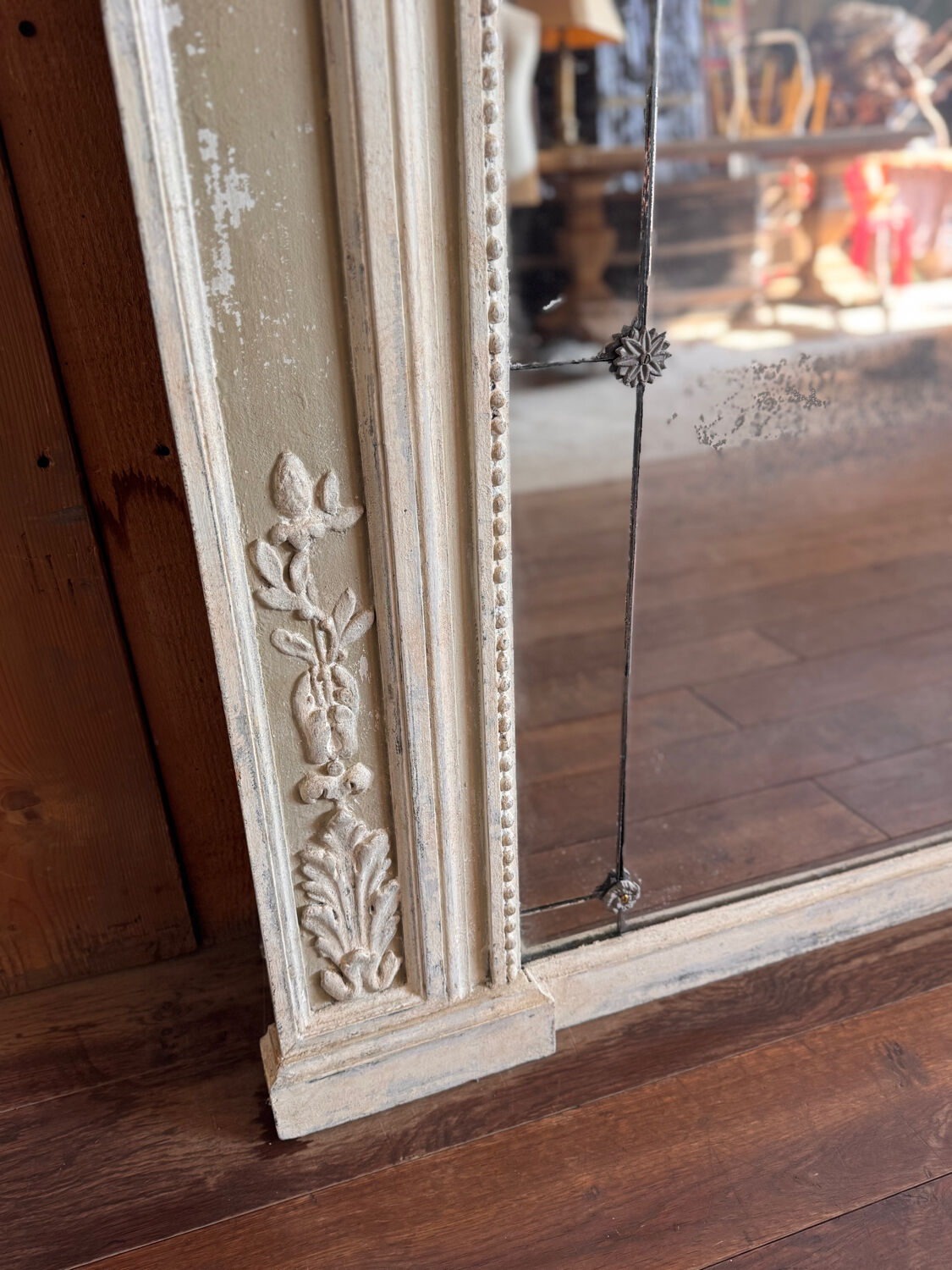 Large trumeau mirror from a château