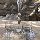 Crystal salt and pepper shaker set