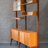 Norwegian teak storage furniture, Ergo model, 2 modules by Blindheim