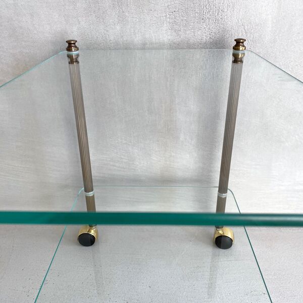 table d’appoint vintage, petit chariot de service, table basse