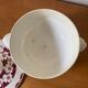 Vintage porcelain soup bowl Digoin Sarreguemines