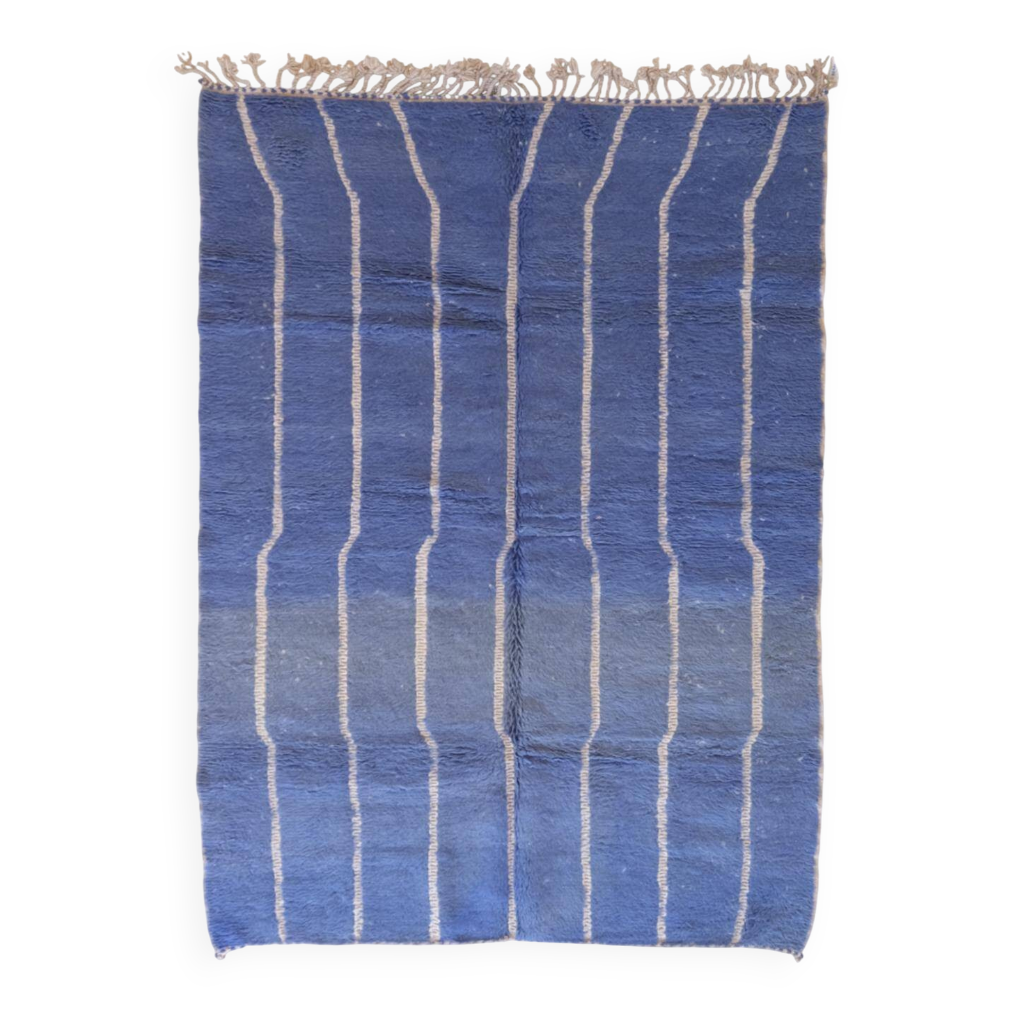 Tapis Beni Ourain bleu