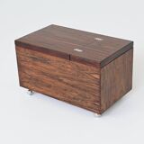 Poul Norreklit dry bar in rosewood Dyrlund Denmark 1960