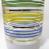 Set de 8 verres des fifties H12cm