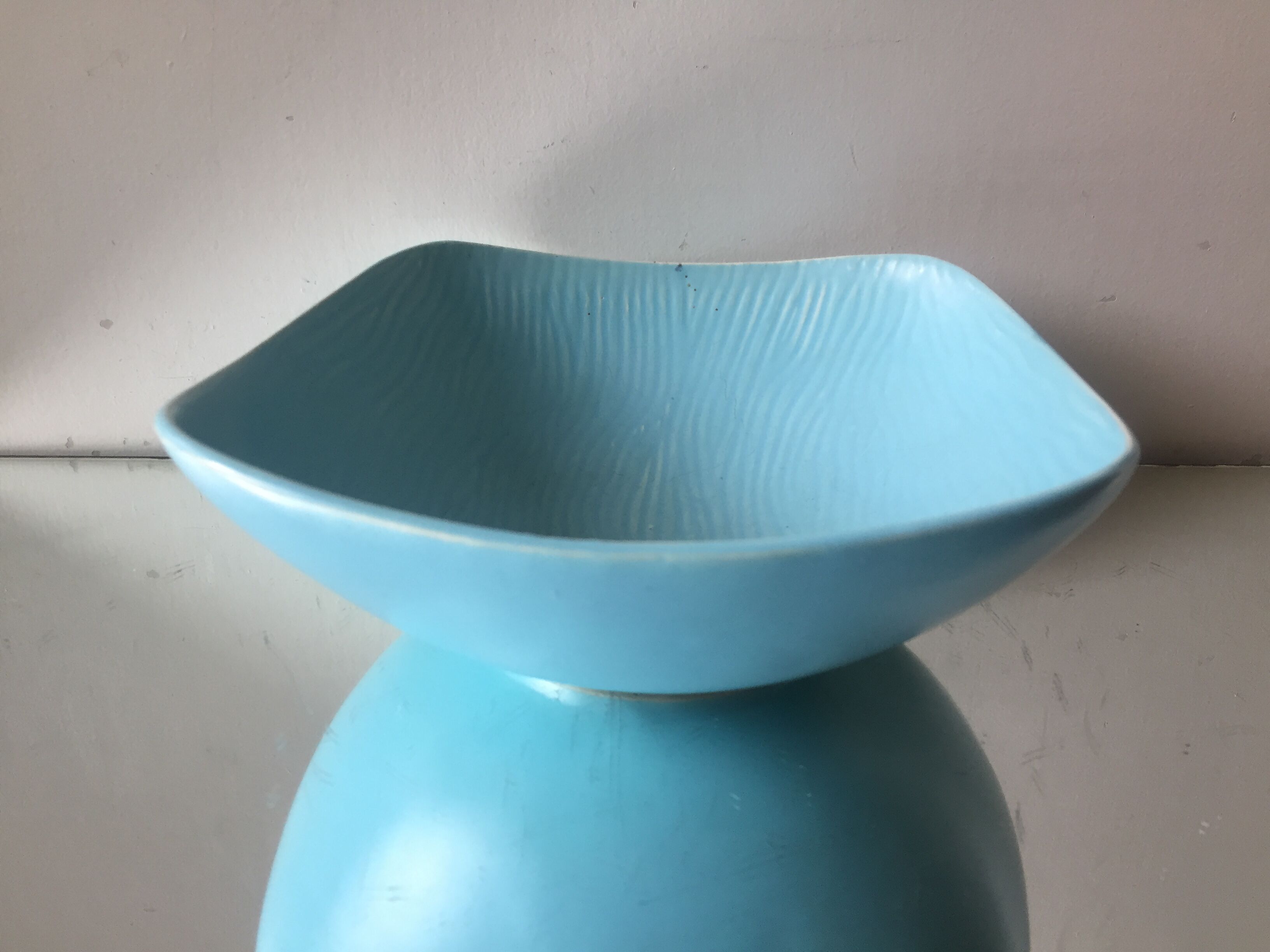 Danish Ceramic Bowl in stoneware signed JO 1960