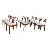 Chaises de salle à manger en teck modernes du milieu du siècle par Victor Wilkins pour G-Plan, années 1960,