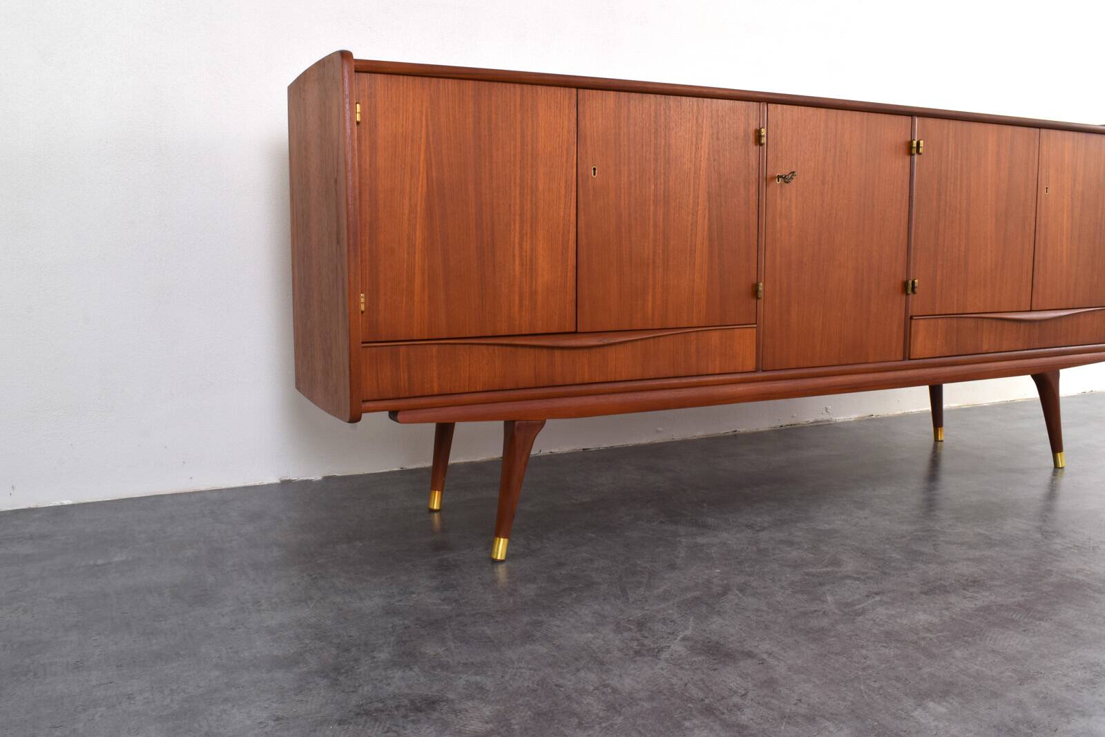 Mid-Century Norwegian Teak Sideboard from Sven Andersen, 1960s