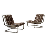 Paire de chauffeuses cantilever 1970