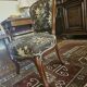 Upholstered Louis Philippe chair