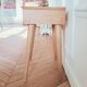 Renovated vintage Scandinavian bedside table, 1950s-60s.