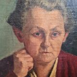 Vintage oil painting