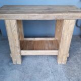 Workbench 119cm old solid wood
