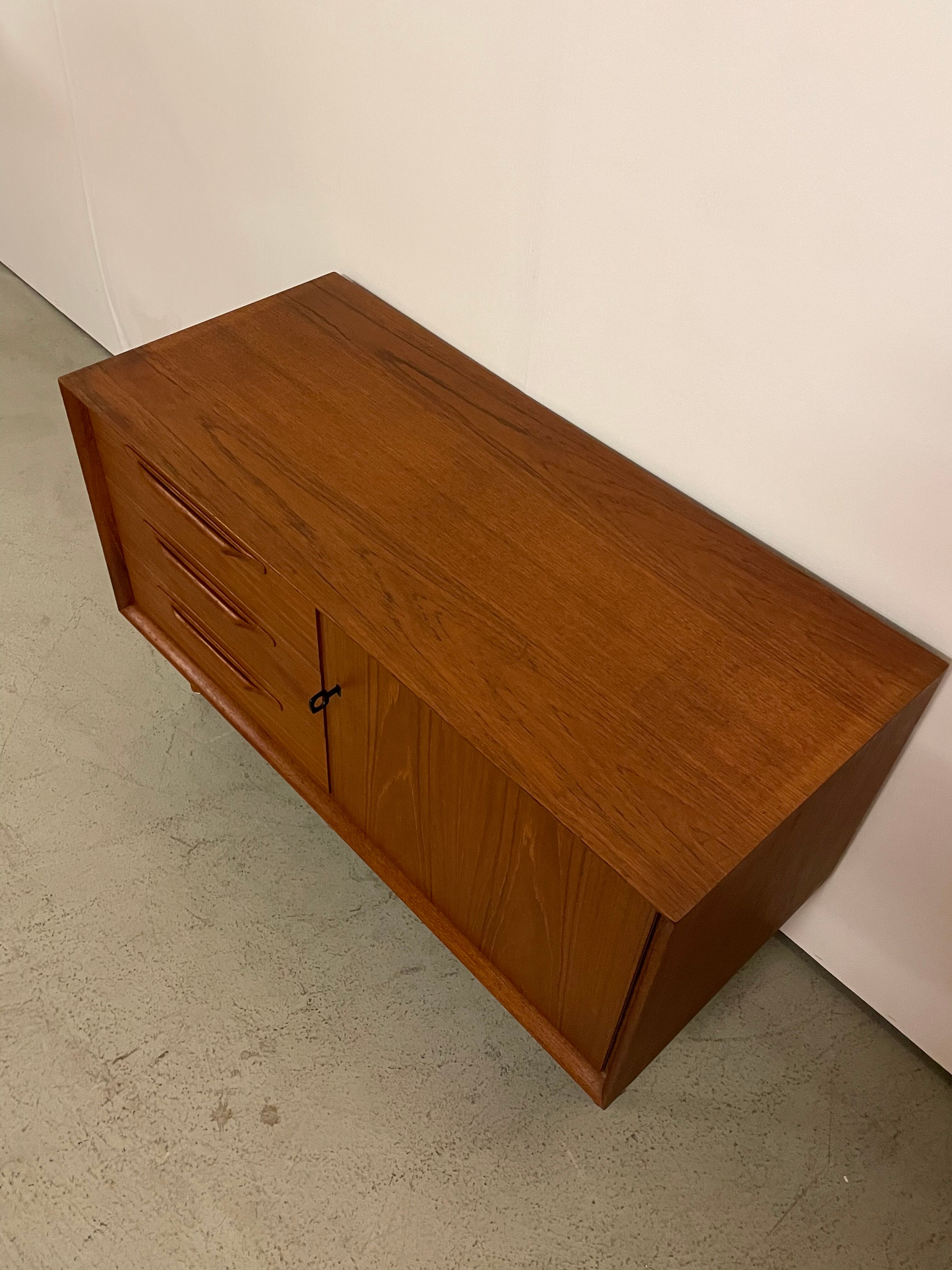 MidCentury Teak Sideboard by Heinrich Riestenpatt 1960s