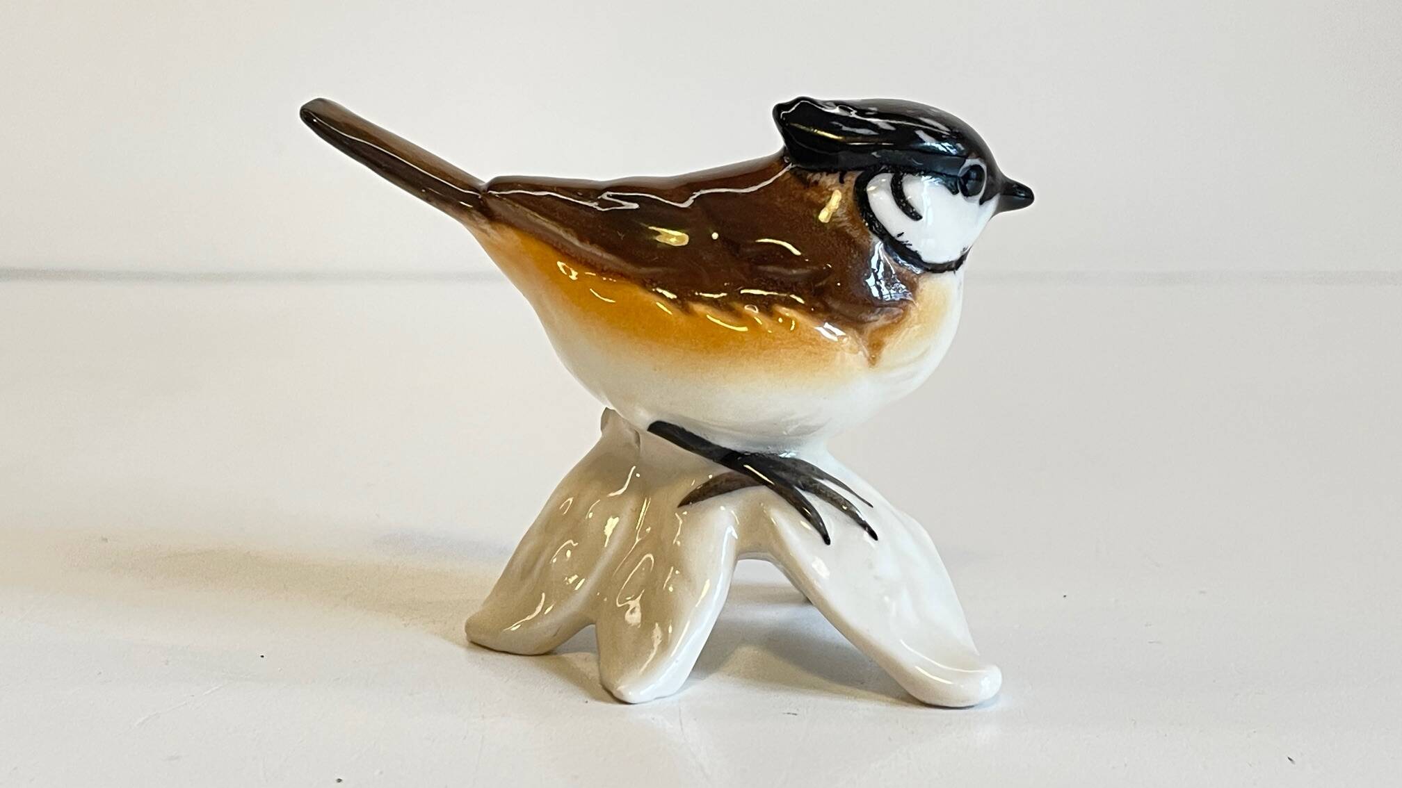 Small bird vintage german porcelain
